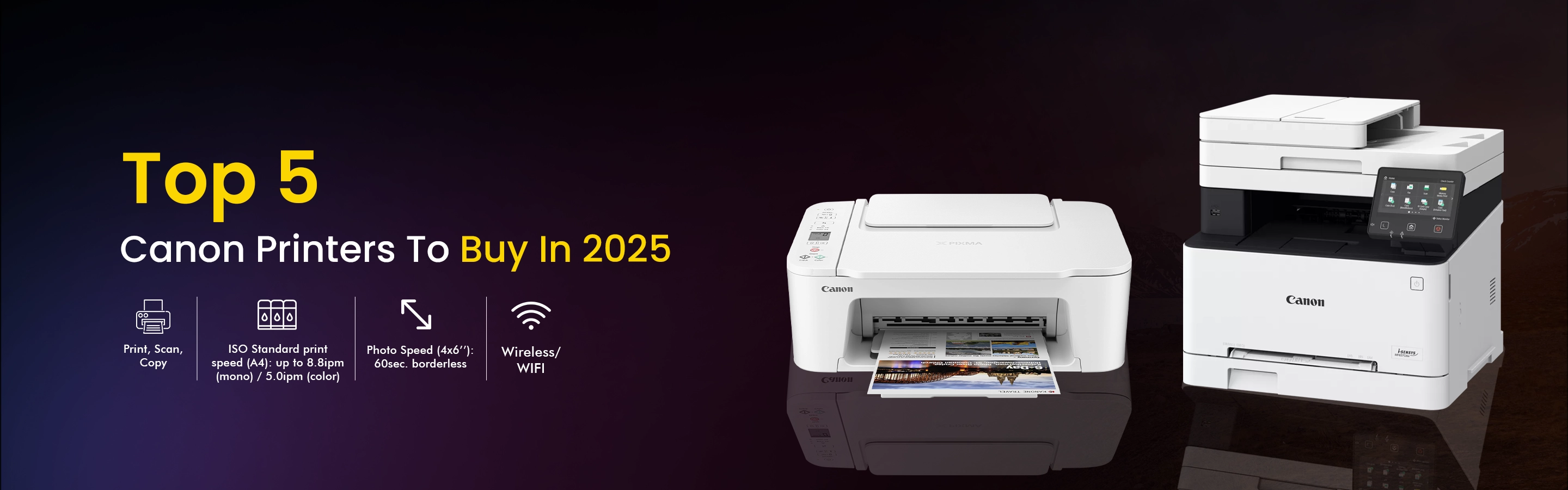 Top 5 Canon Printers To Buy In 2025